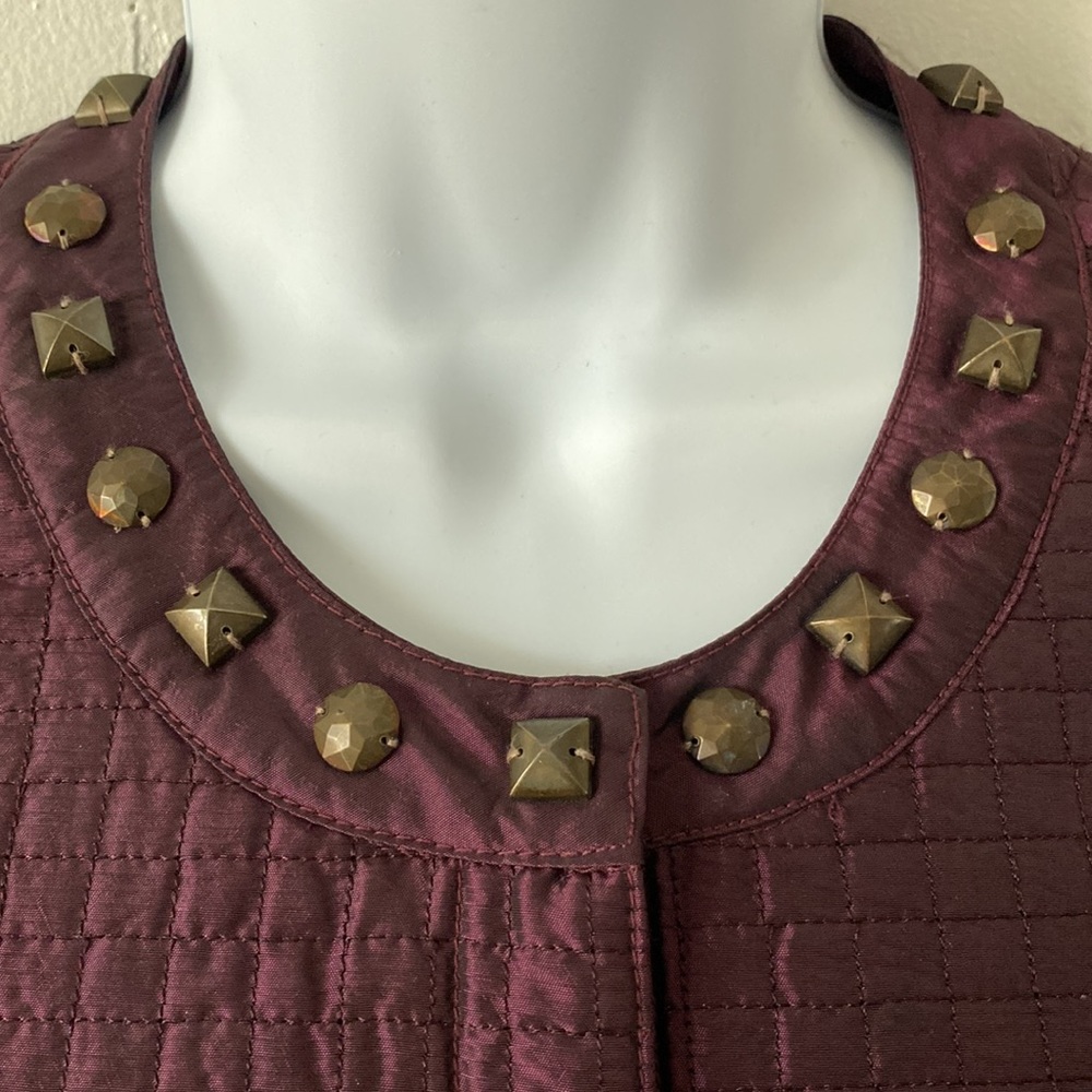 Ruby Rd. Quilted Studded Jacket - image 4
